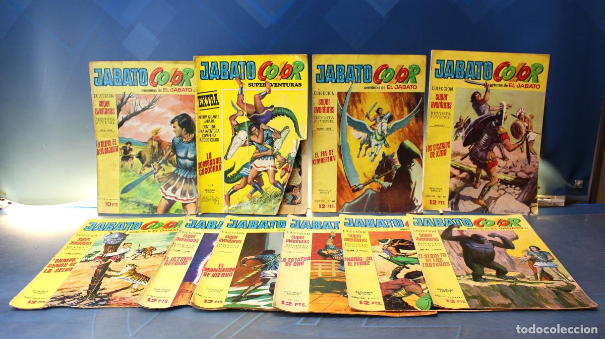 Tebeos: Jabato Color 2&ordf; &eacute;poca Colecci&oacute;n Superaventuras, a&ntilde;o VII. Bruguera, 1974.