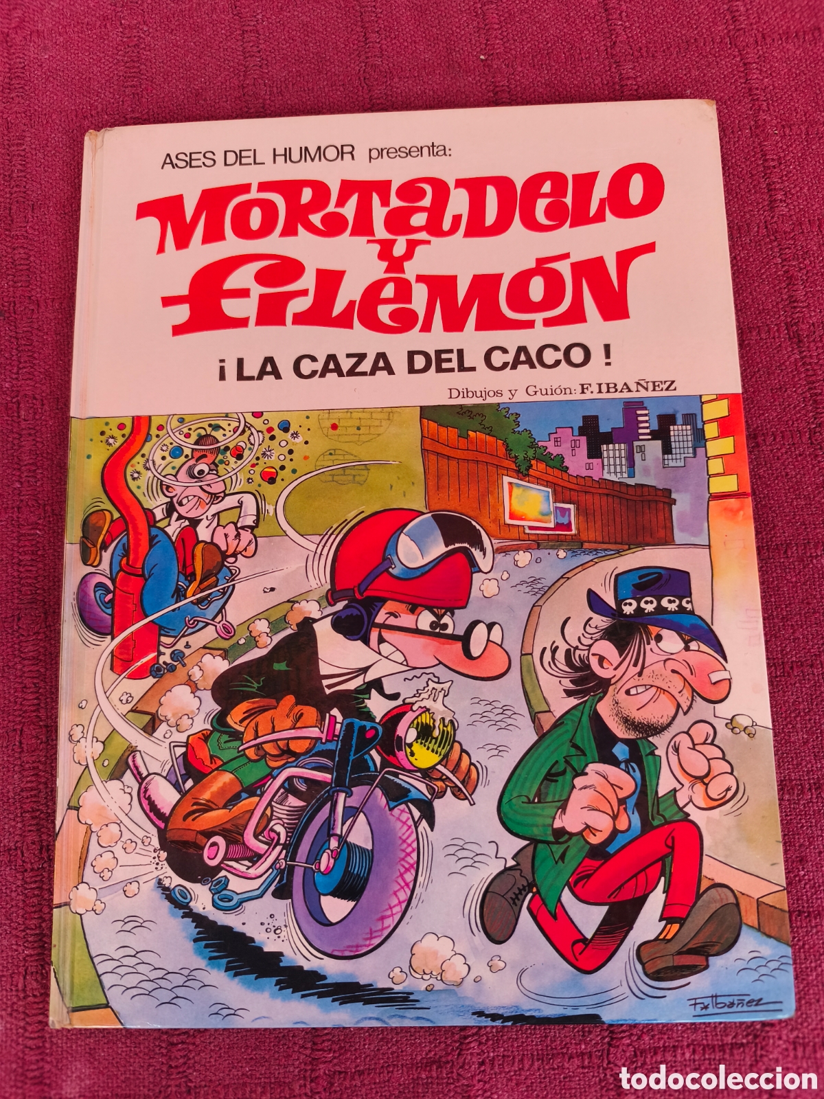 Tebeos: ASES DEL HUMOR MORTADELO Y FILEM&Oacute;N N&deg;6 LA CAZA DEL CACO - BRUGUERA 1971 F.IBA&Ntilde;EZ