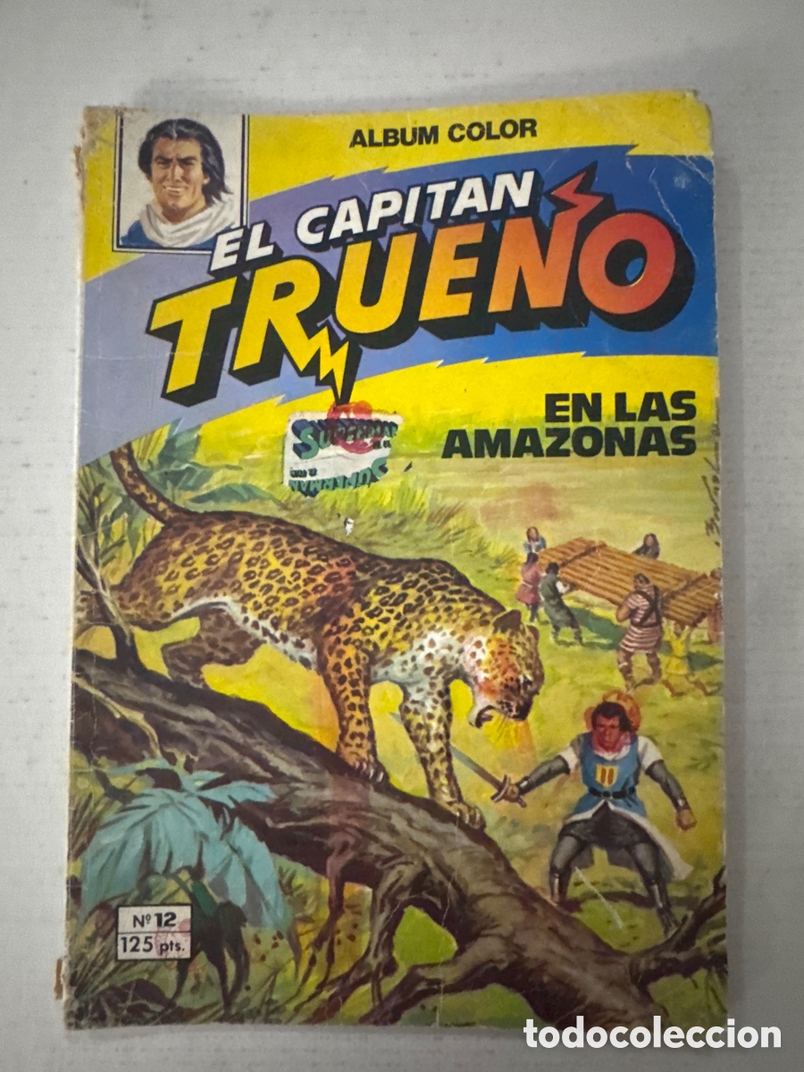 Tebeos: EL CAPIT&Aacute;N TRUENO - &Aacute;LBUM COLOR #12 - BRUGUERA