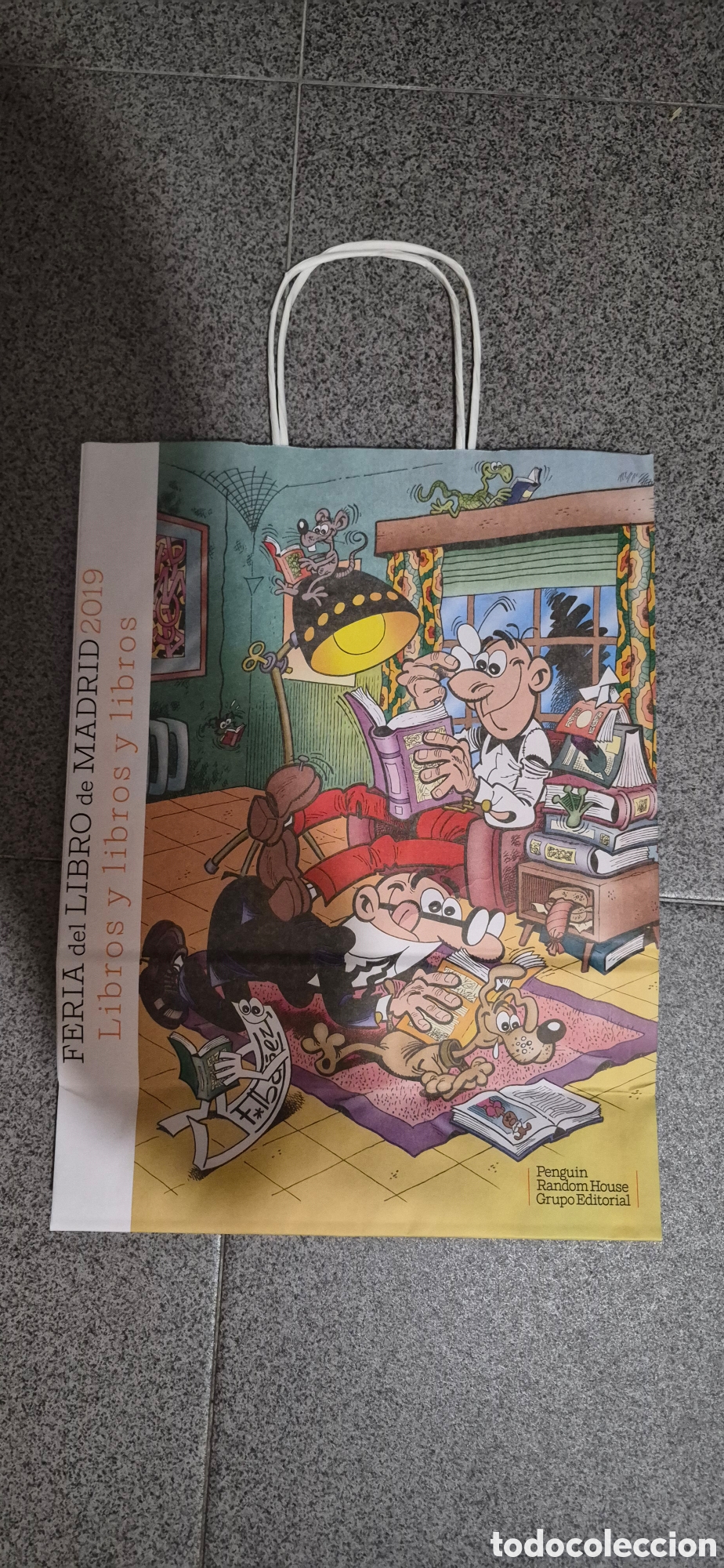 Tebeos: BOLSA MORTADELO Y FILEMON FERIA DEL LIBRO