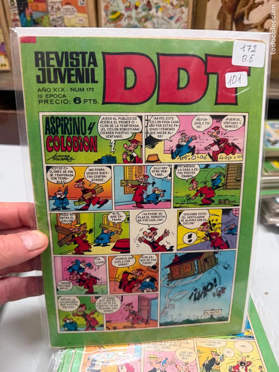 Tebeos: ddt editorial bruguera numero 172