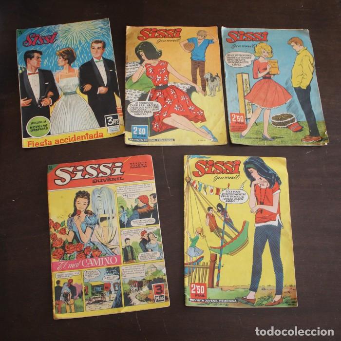 Tebeos: LOTE 5 COMICS SISSI JUVENIL EDITORIAL BRUGUERA