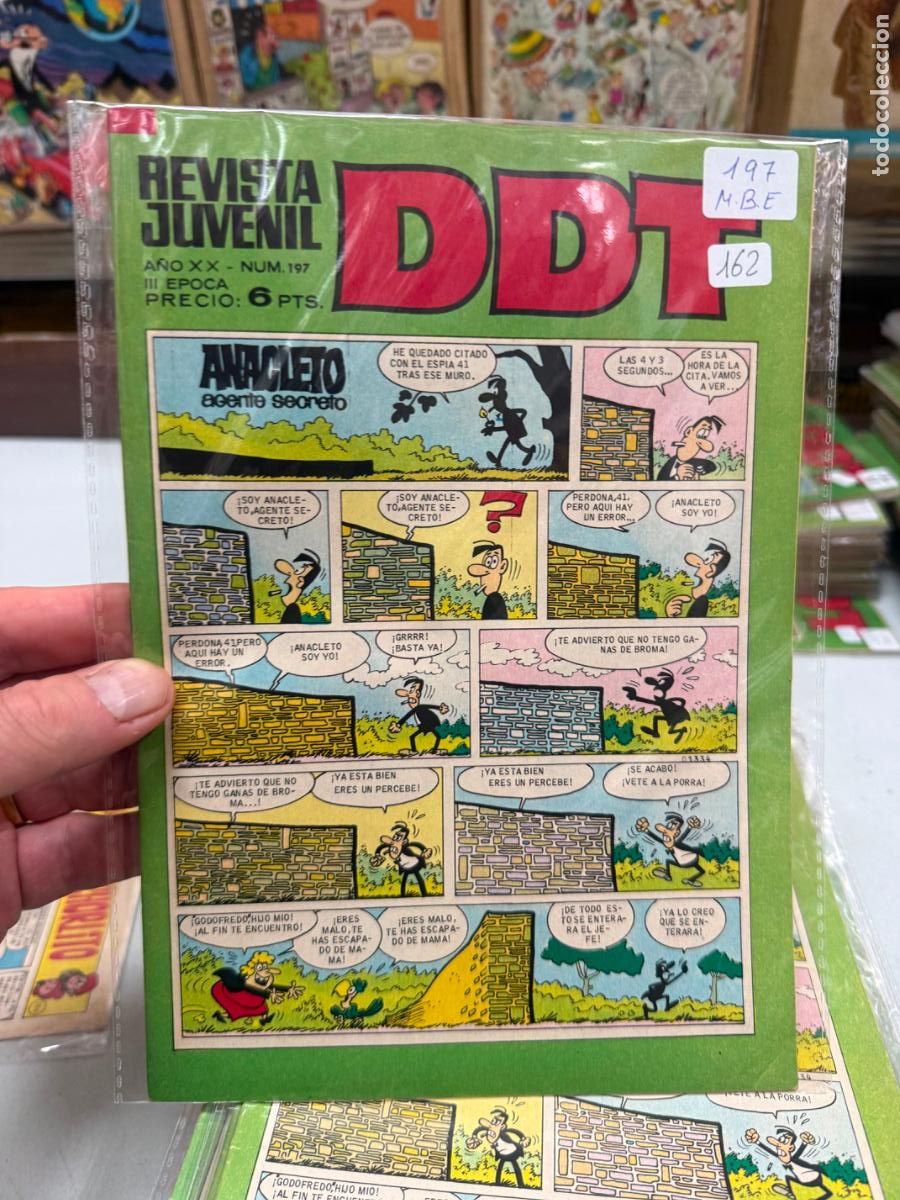 Tebeos: ddt editorial bruguera numero 197