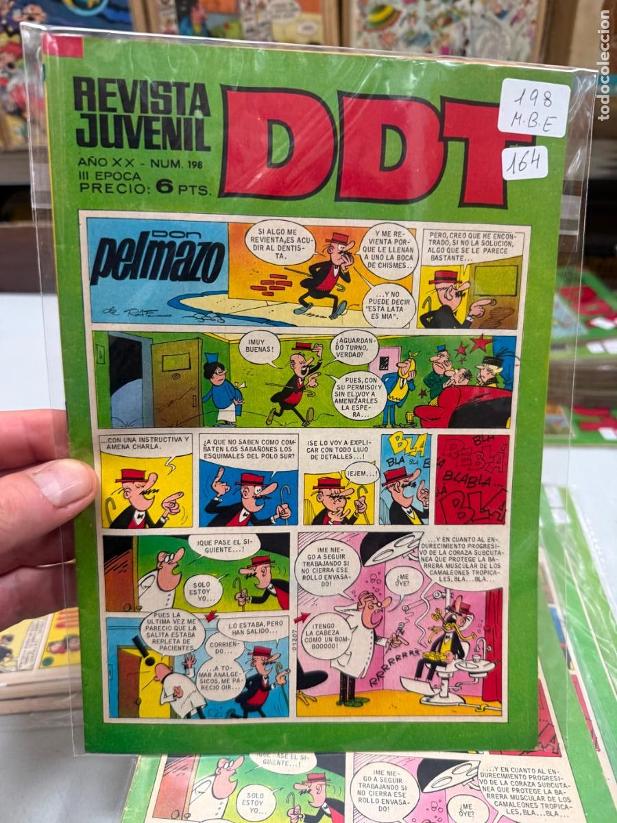 Tebeos: ddt editorial bruguera numero 198
