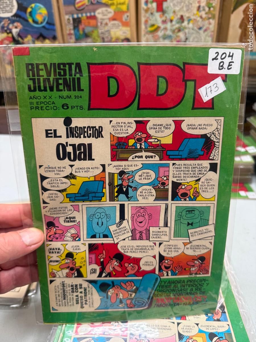 Tebeos: ddt editorial bruguera numero 204