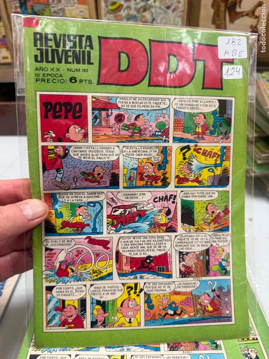 Tebeos: ddt editorial bruguera numero 182