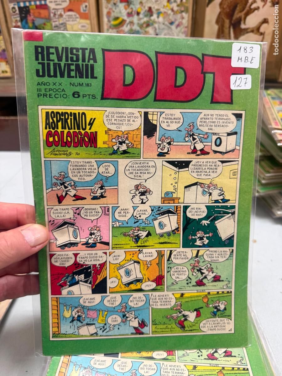 Tebeos: ddt editorial bruguera numero 183