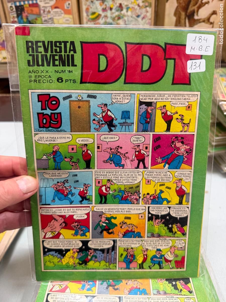 Tebeos: ddt editorial bruguera numero 184