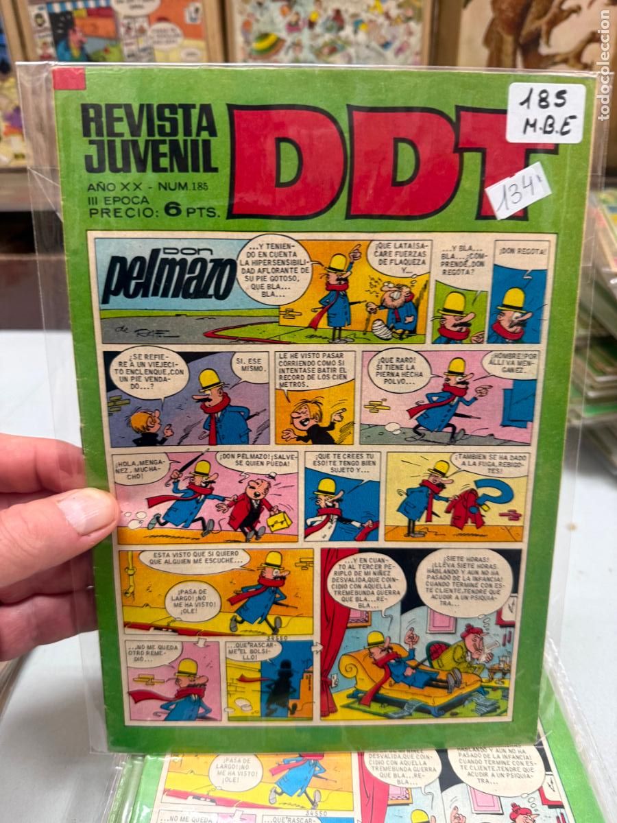 Tebeos: ddt editorial bruguera numero 185