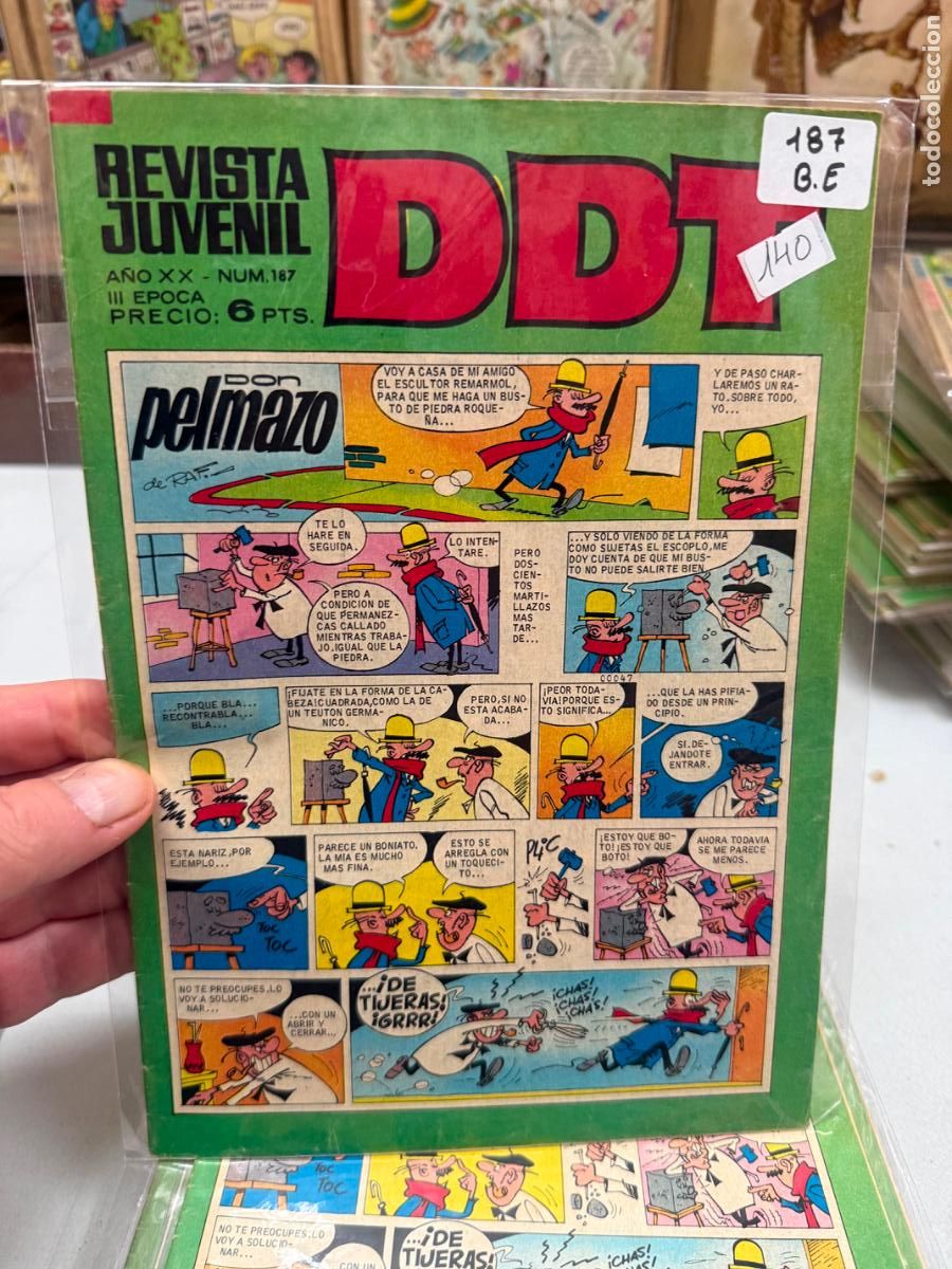 Tebeos: ddt editorial bruguera numero 187