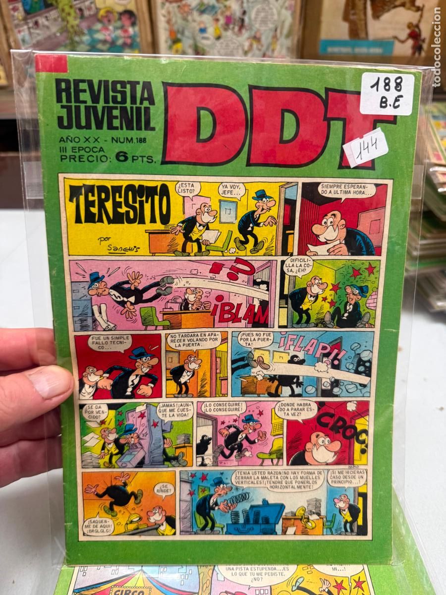 Tebeos: ddt editorial bruguera numero 188