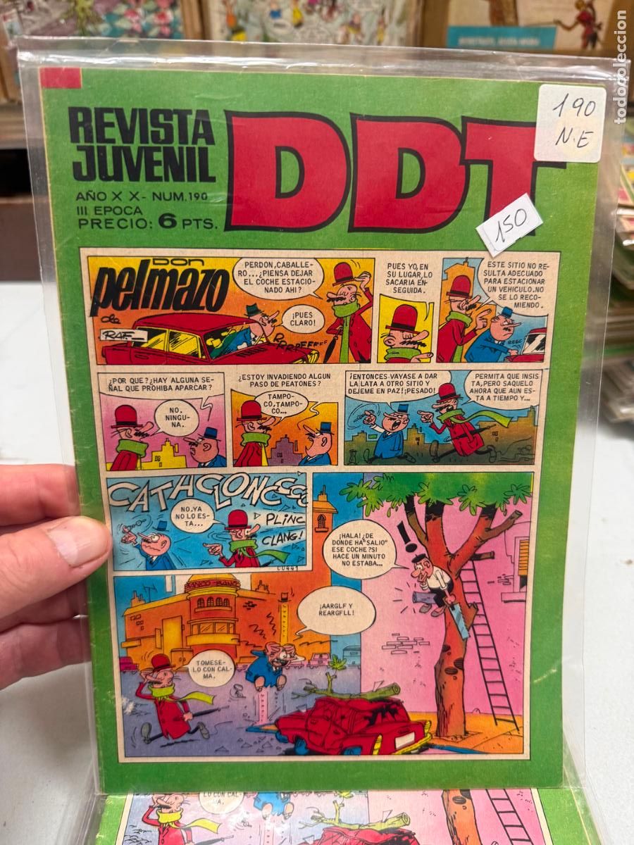 Tebeos: ddt editorial bruguera numero 190