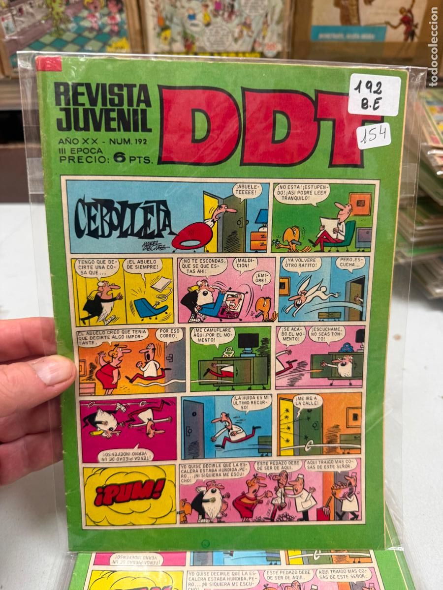 Tebeos: ddt editorial bruguera numero 192