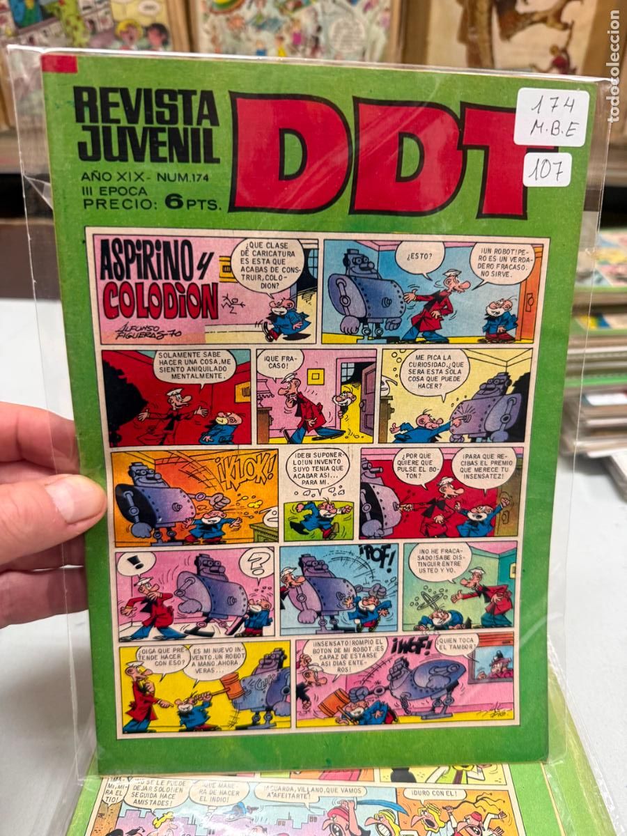 Tebeos: ddt editorial bruguera numero 174