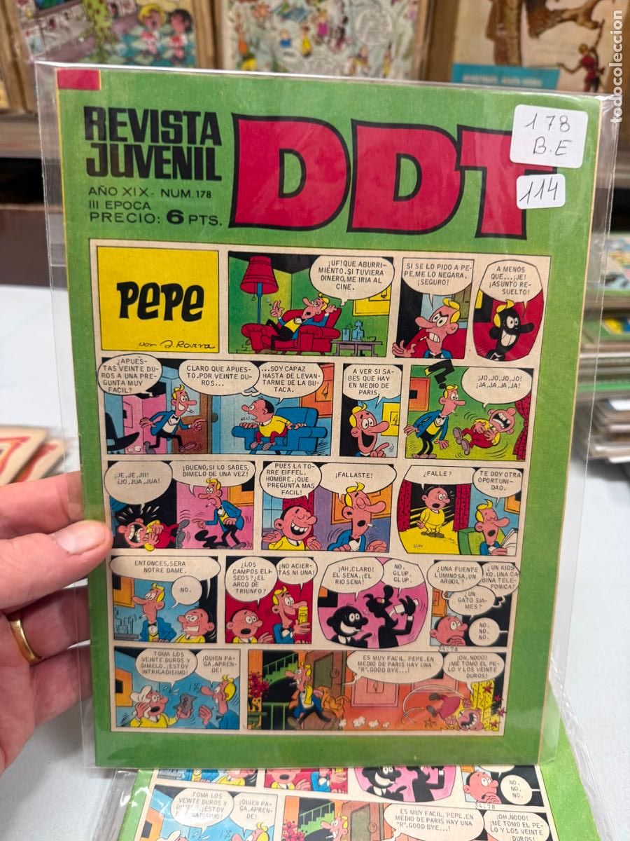 Tebeos: ddt editorial bruguera numero 178