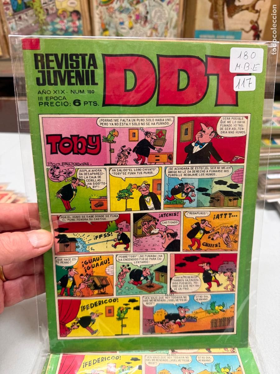 Tebeos: ddt editorial bruguera numero 180