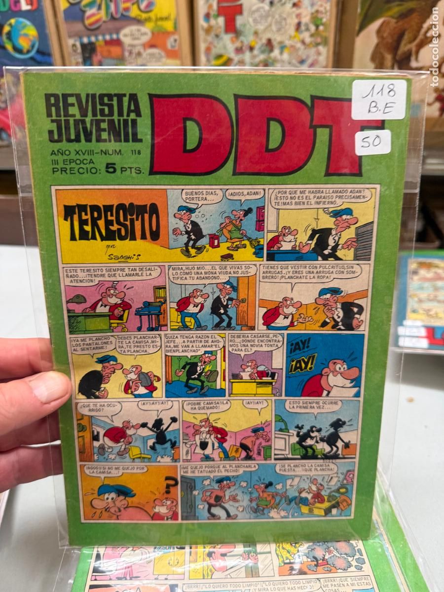 Tebeos: ddt editorial bruguera numero 118