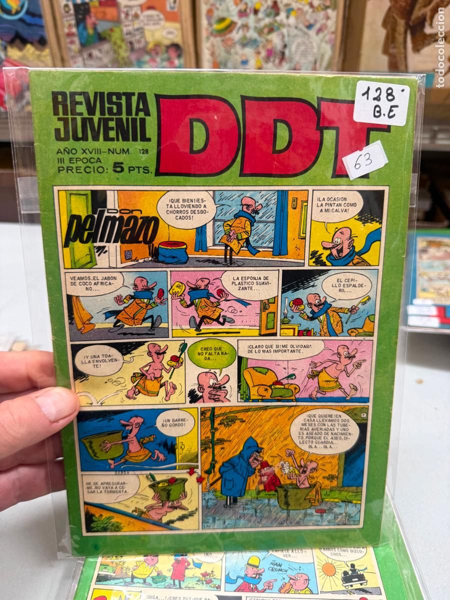 Tebeos: ddt editorial bruguera numero 128