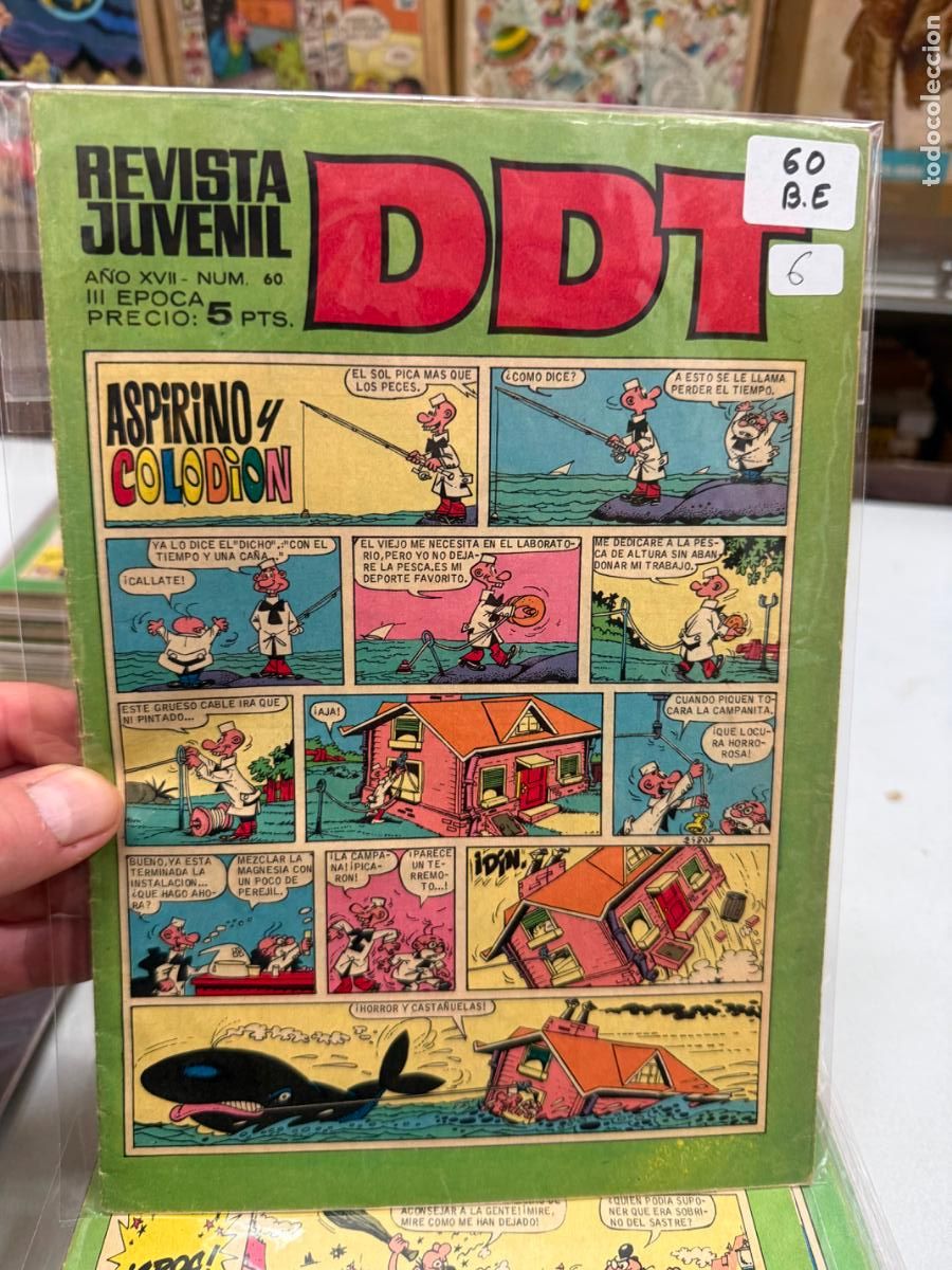 Tebeos: ddt editorial bruguera numero 60