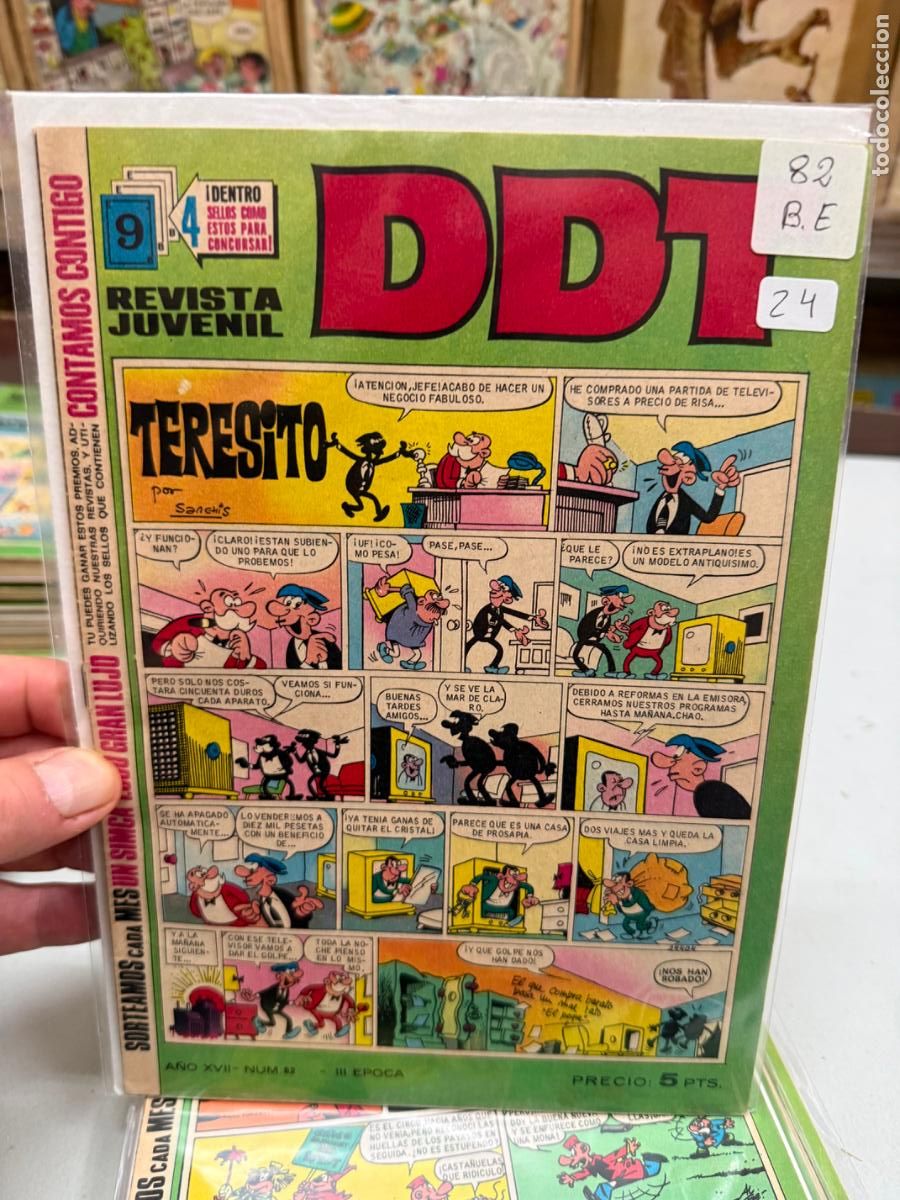 Tebeos: ddt editorial bruguera numero 82
