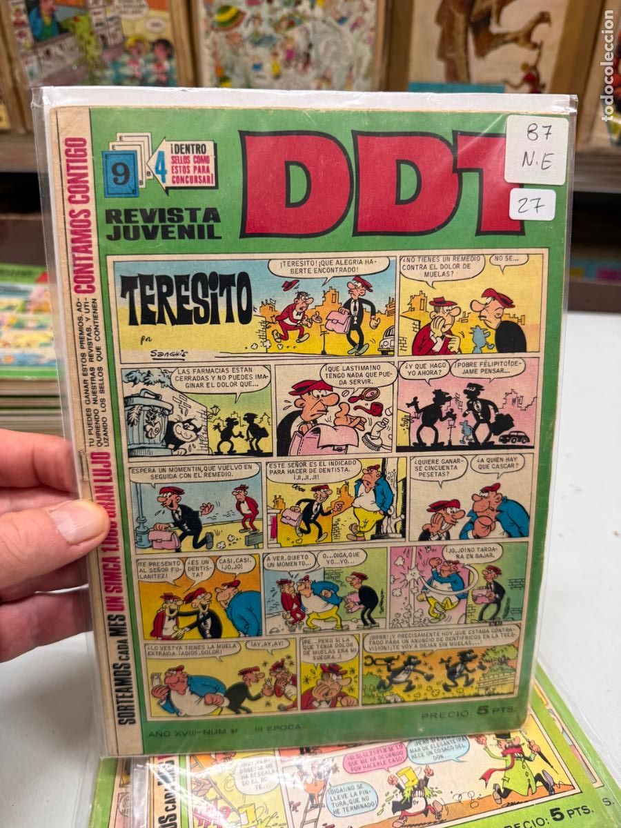 Tebeos: ddt editorial bruguera numero 87