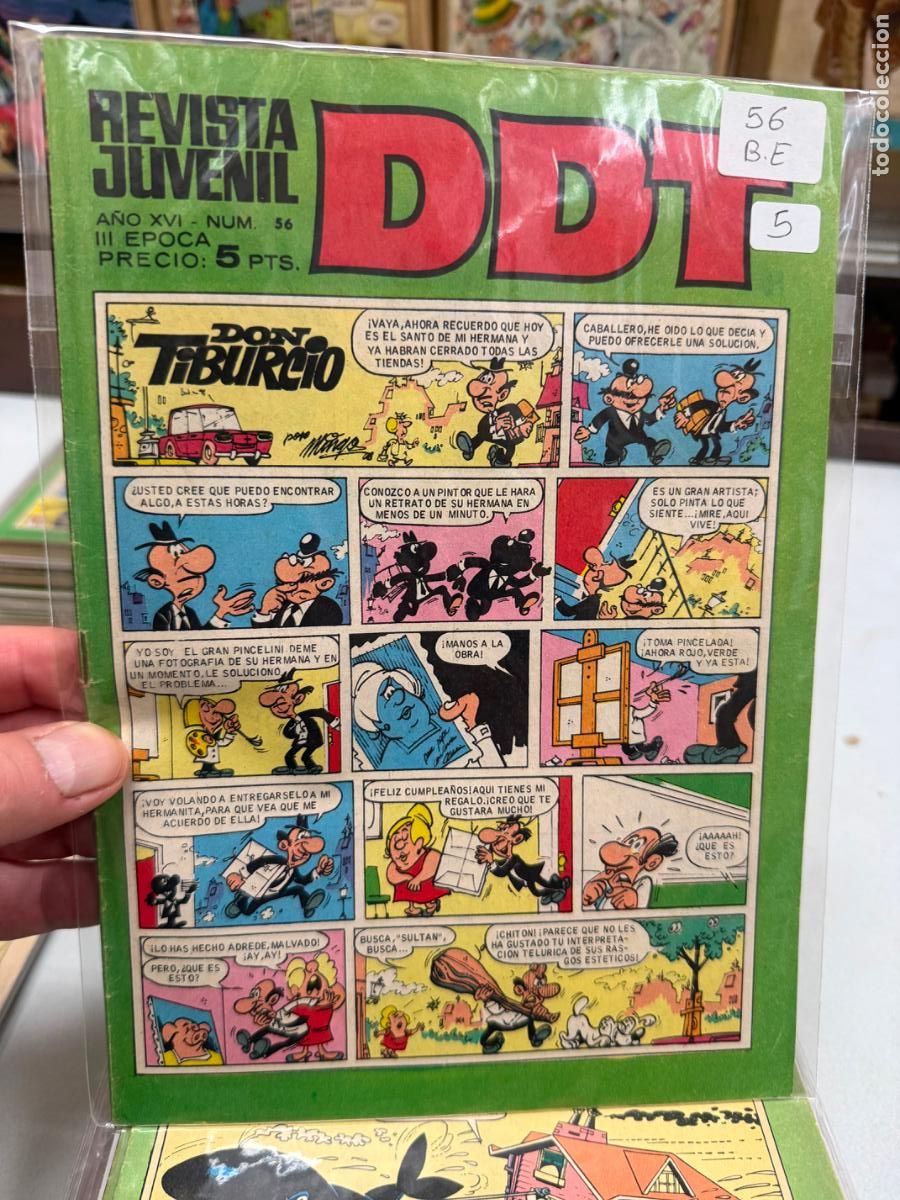 Tebeos: ddt editorial bruguera numero 56