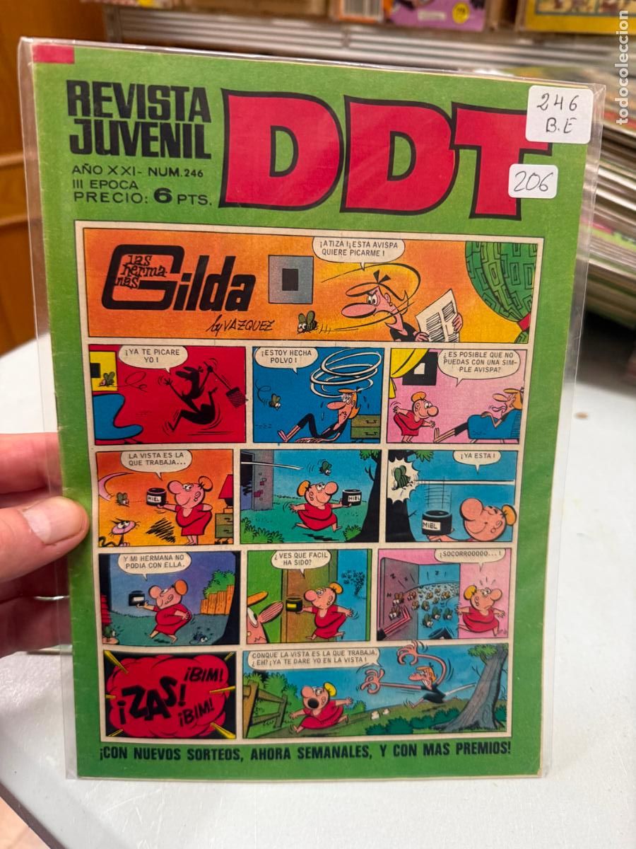 Tebeos: ddt editorial bruguera numero 246