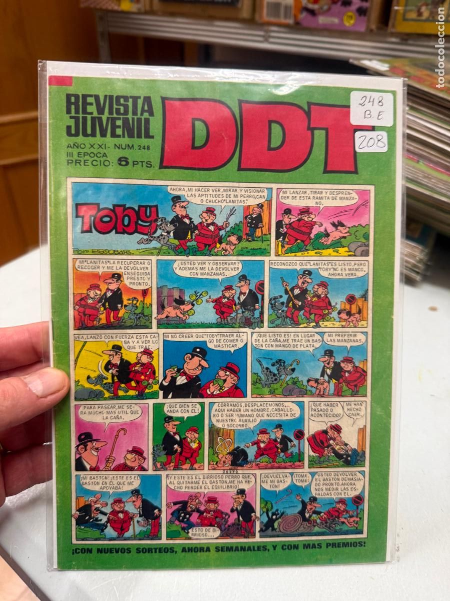 Tebeos: ddt editorial bruguera numero 248