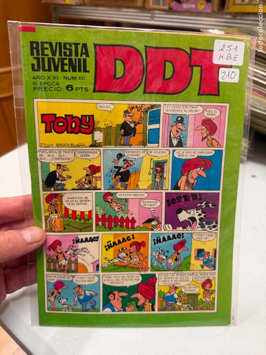 Tebeos: ddt editorial bruguera numero 251