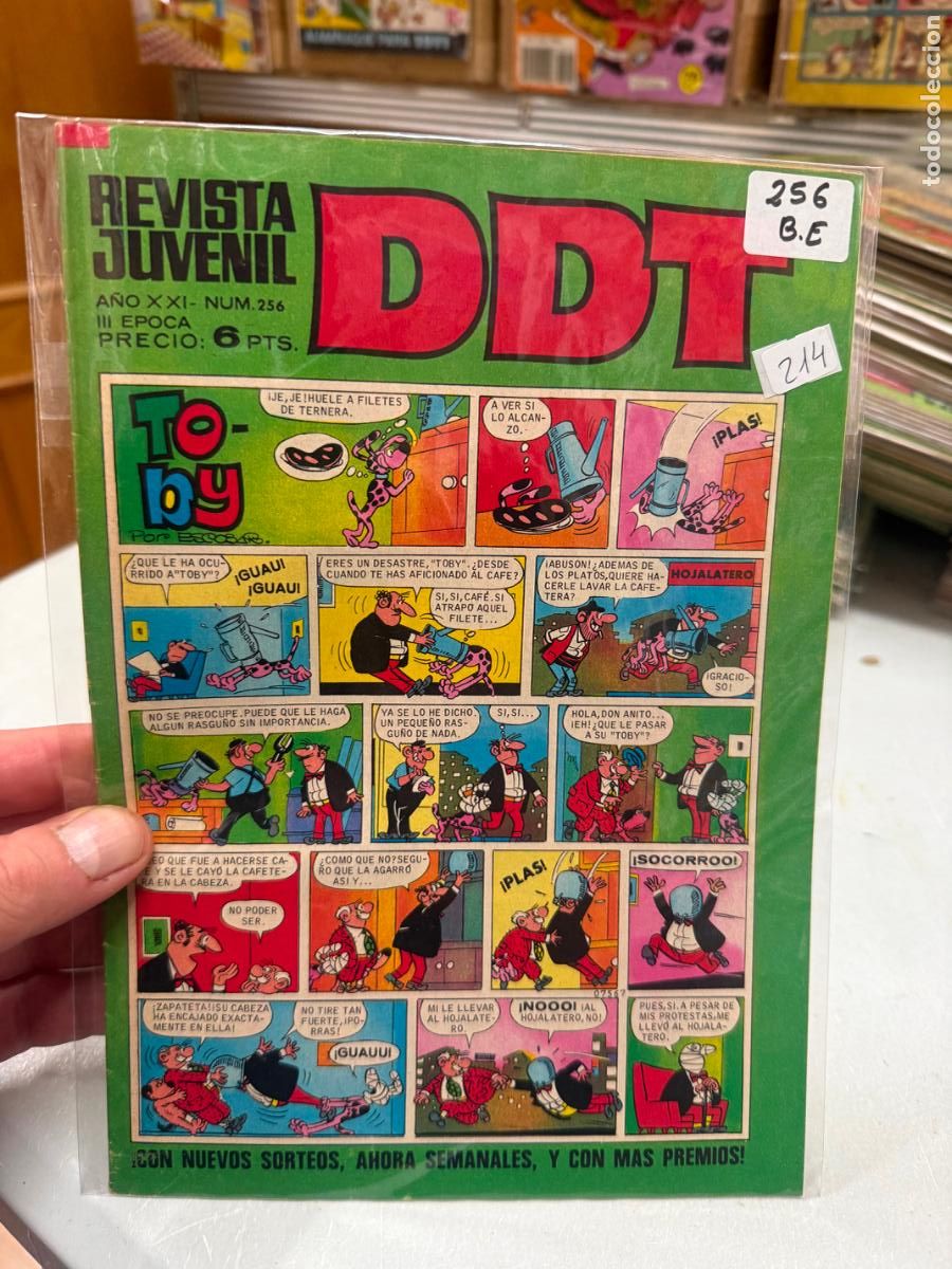 Tebeos: ddt editorial bruguera numero 256