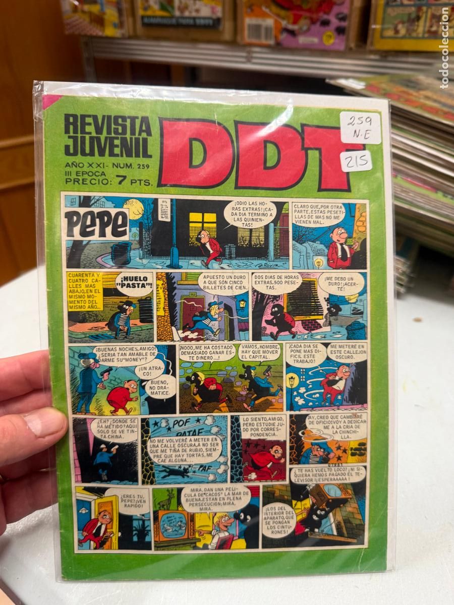 Tebeos: ddt editorial bruguera numero 259