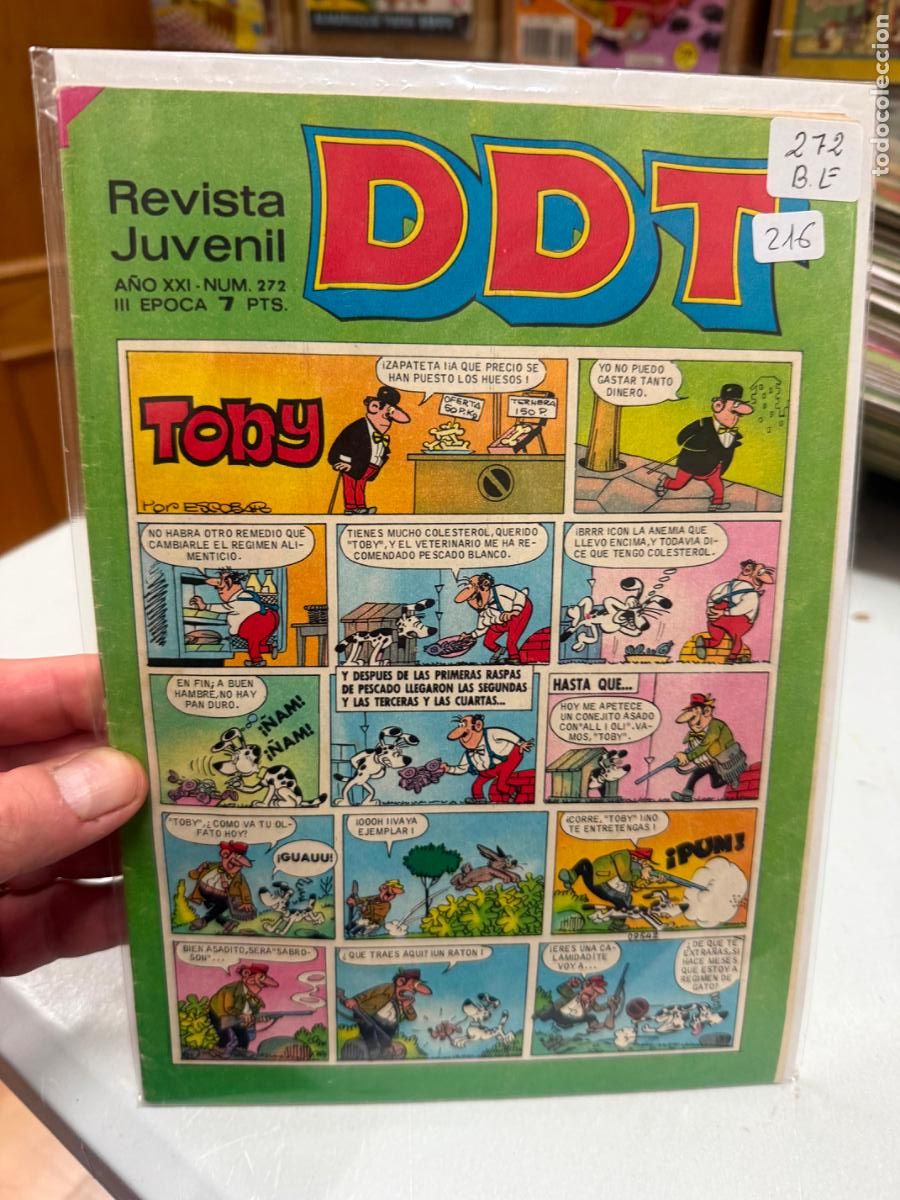 Tebeos: ddt editorial bruguera numero 272
