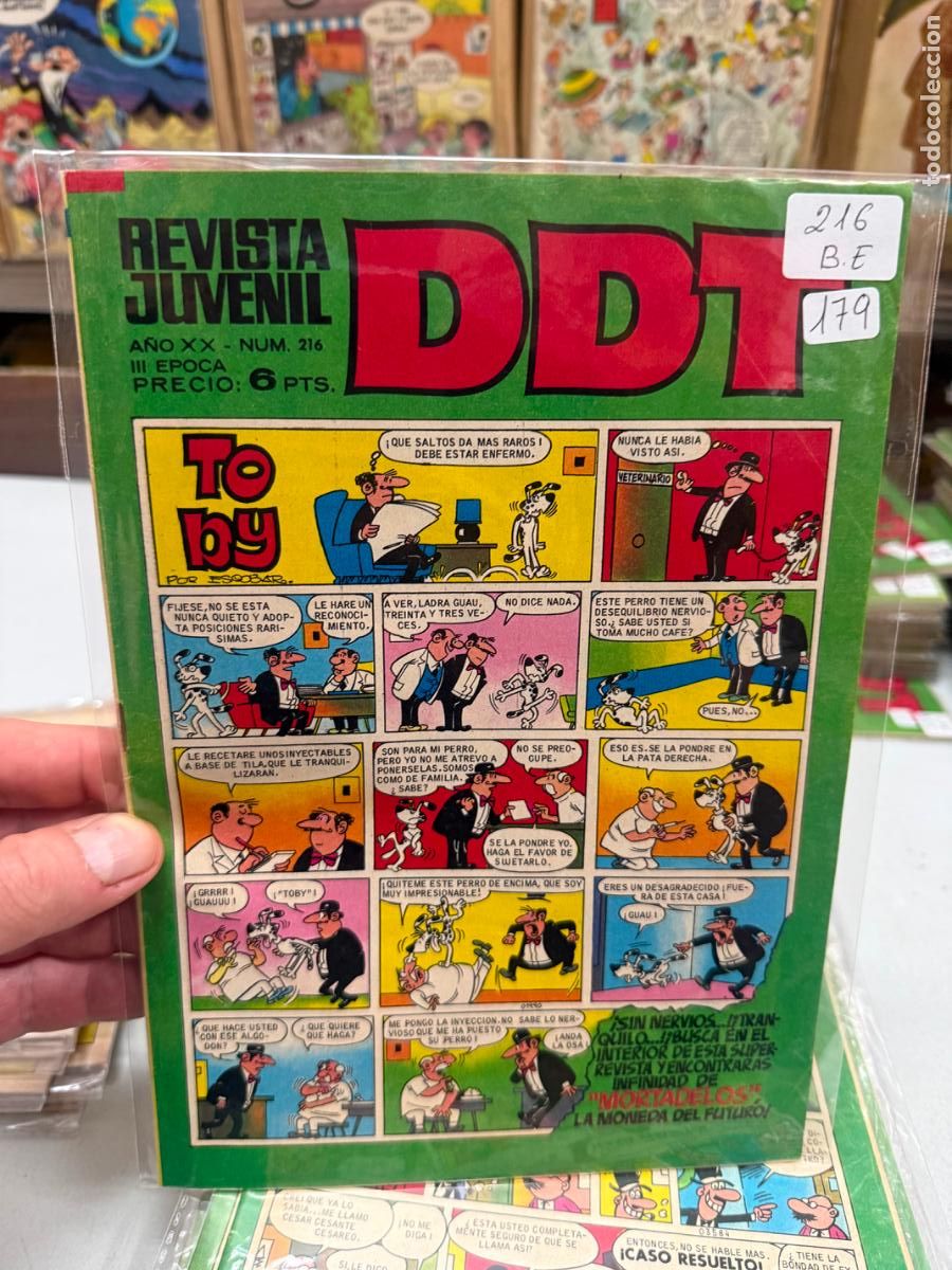 Tebeos: ddt editorial bruguera numero 216
