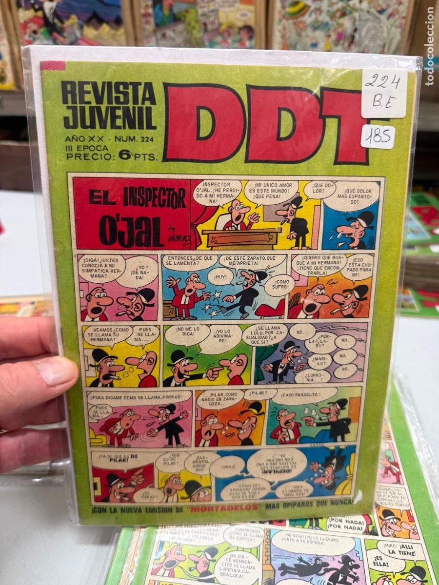 Tebeos: ddt editorial bruguera numero 224