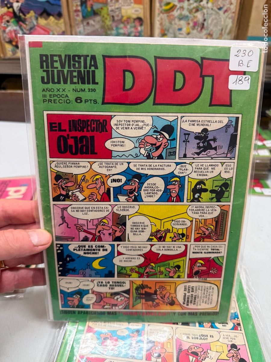 Tebeos: ddt editorial bruguera numero 230