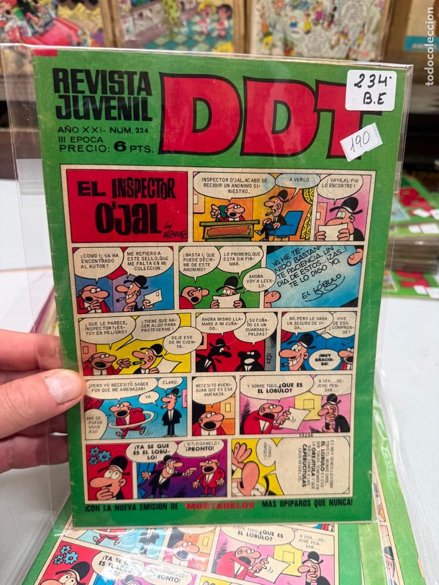 Tebeos: ddt editorial bruguera numero 234