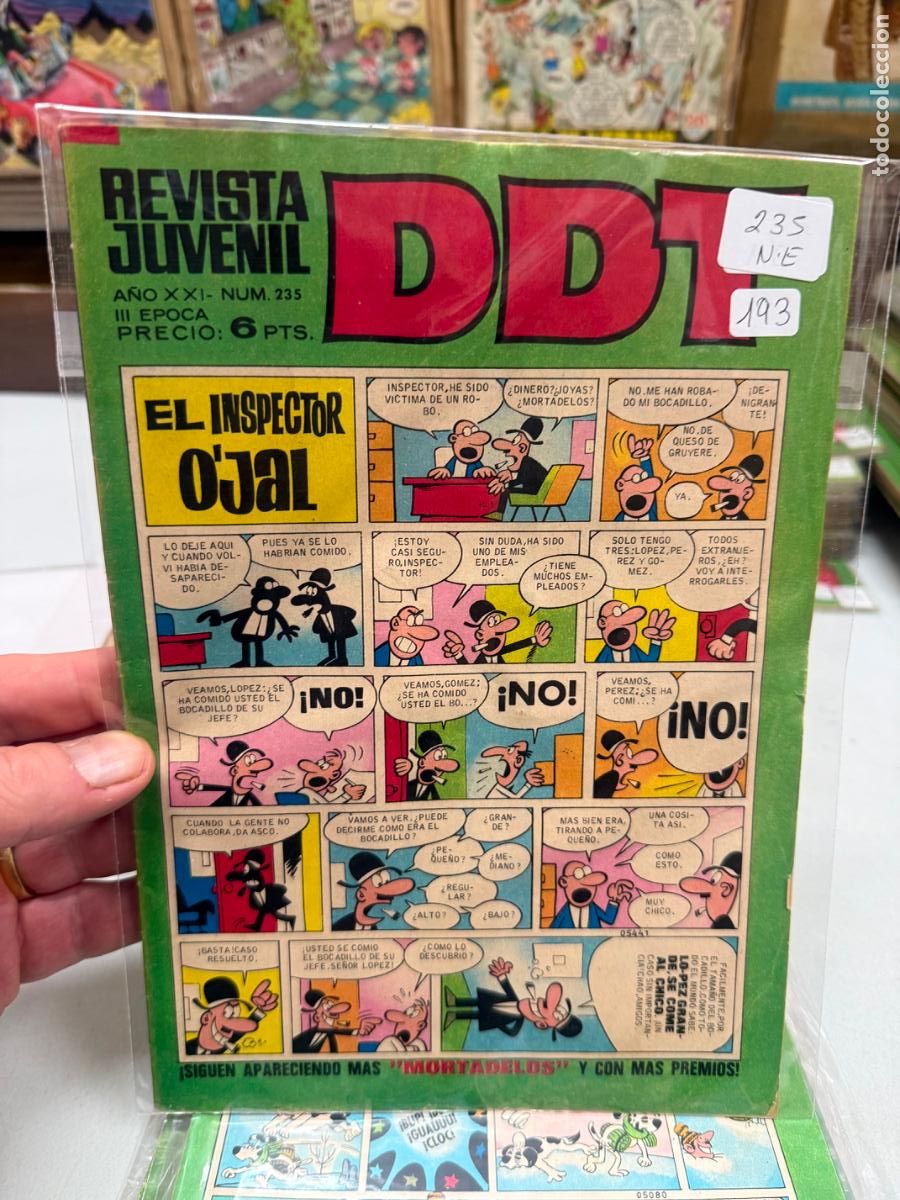 Tebeos: ddt editorial bruguera numero 235