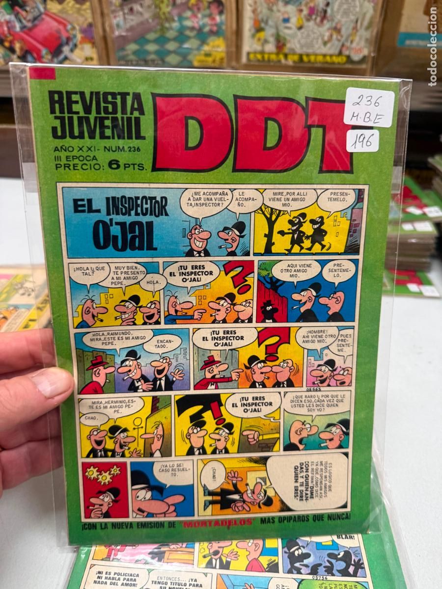 Tebeos: ddt editorial bruguera numero 236