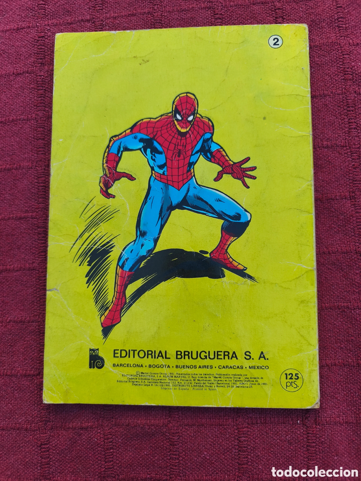 Tebeos: EXTRA SPIDERMAN 2 EDITORIAL BRUGUERA MARVEL COMICS 1981 - Foto 2