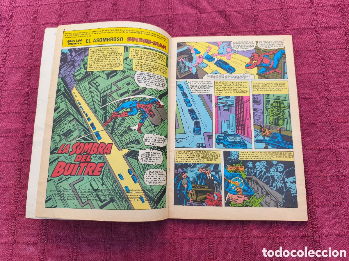 Tebeos: EXTRA SPIDERMAN 2 EDITORIAL BRUGUERA MARVEL COMICS 1981 - Foto 9