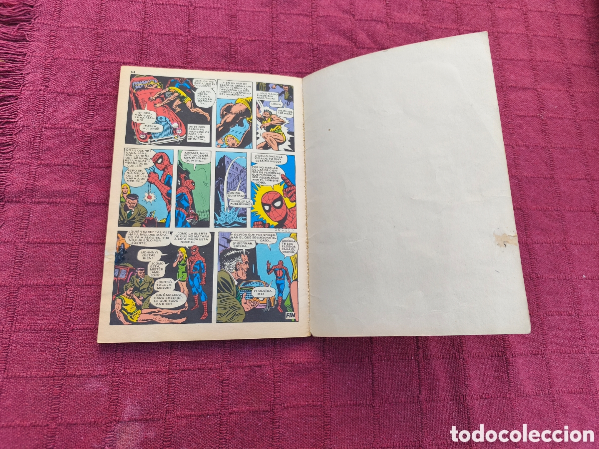Tebeos: EXTRA SPIDERMAN 2 EDITORIAL BRUGUERA MARVEL COMICS 1981 - Foto 12