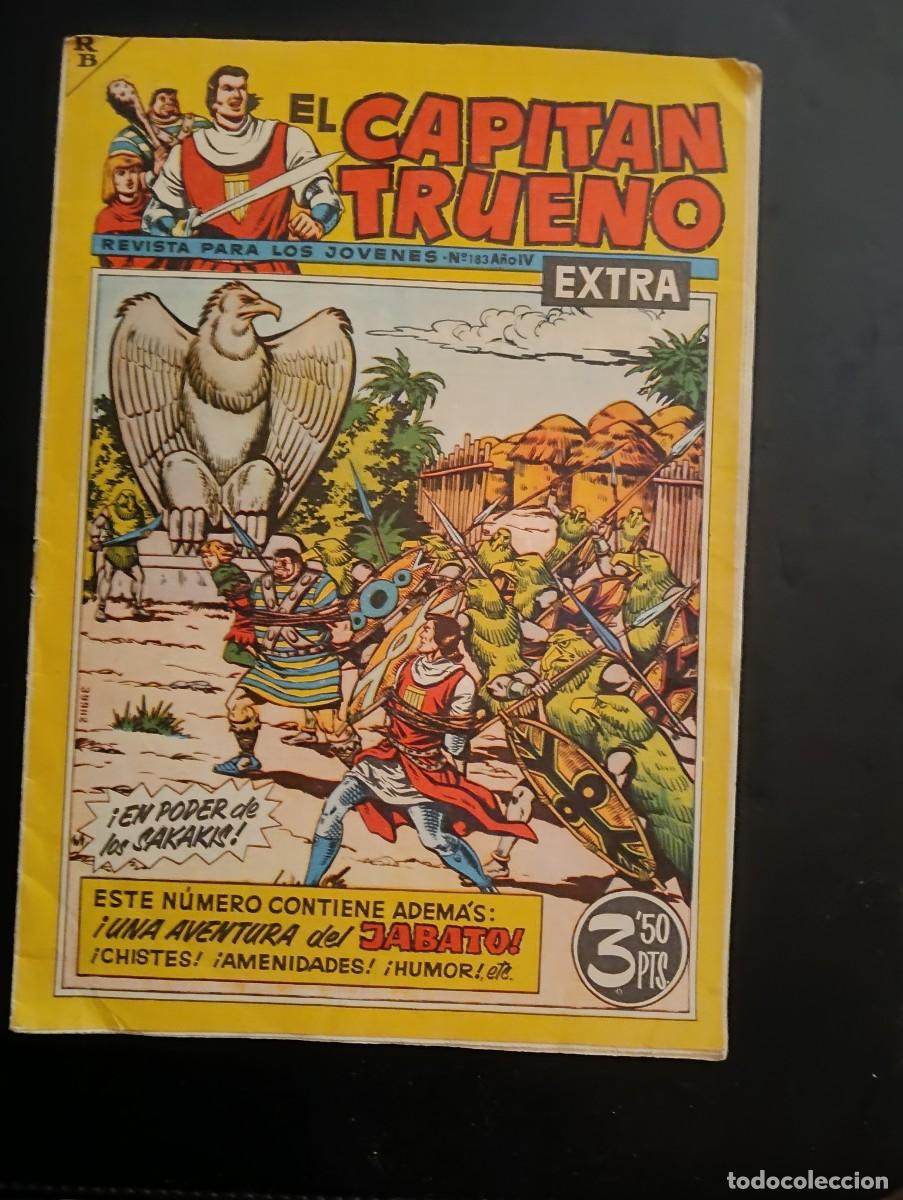 Tebeos: COMIC EL CAPITAN TRUENO - RB - NUMERO 183
