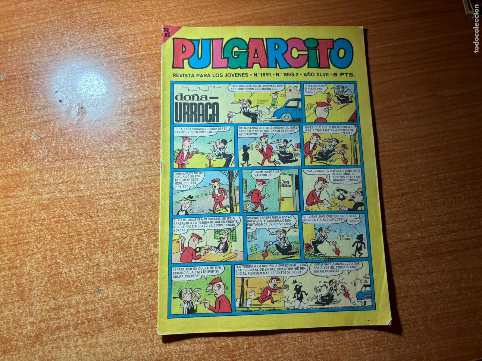 Tebeos: PULGARCITO N&ordm; 1891 CON SHERIFF KING EDITORIAL BRUGUERA