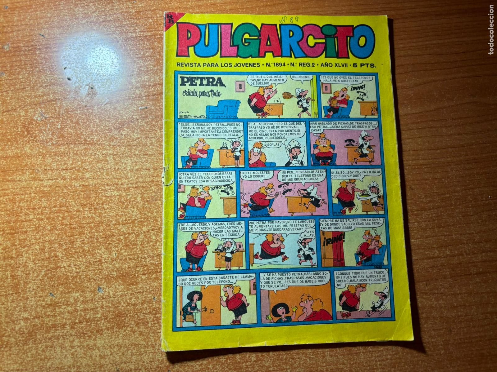 Tebeos: PULGARCITO N&ordm; 1894 CON SHERIFF KING EDITORIAL BRUGUERA