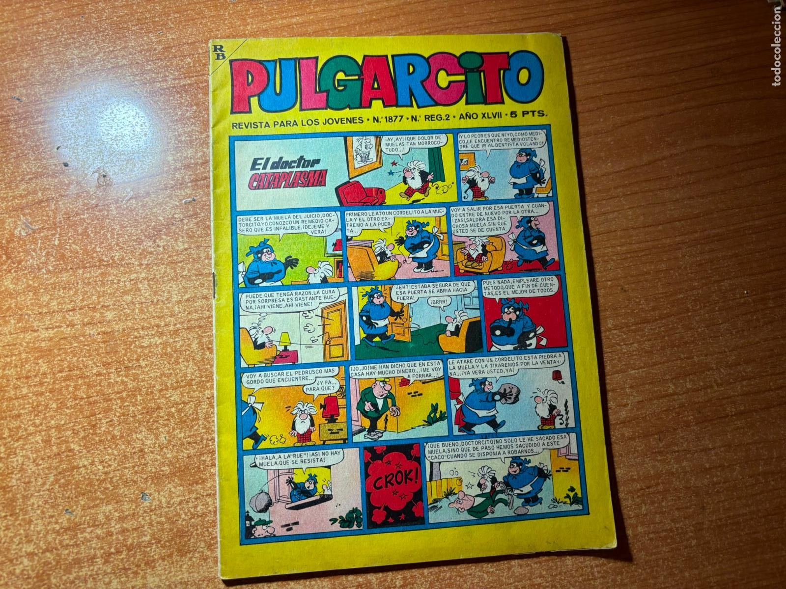 Tebeos: PULGARCITO N&ordm; 1877 CON SHERIFF KING EDITORIAL BRUGUERA