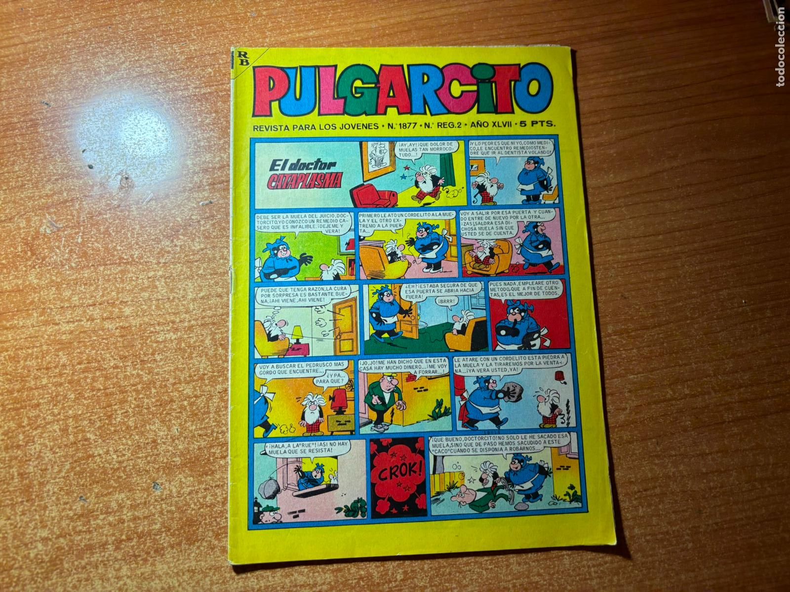 Tebeos: PULGARCITO N&ordm; 1877 CON SHERIFF KING EDITORIAL BRUGUERA