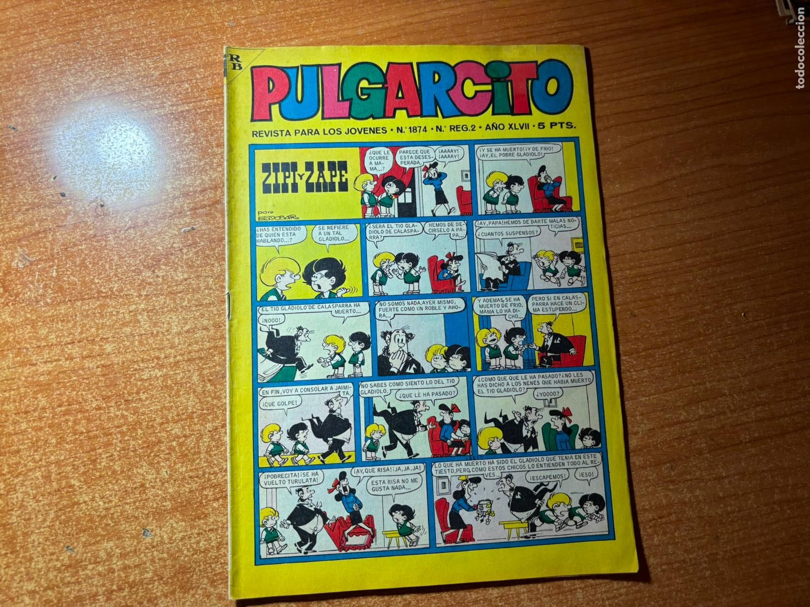 Tebeos: PULGARCITO N&ordm; 1874 CON SHERIFF KING EDITORIAL BRUGUERA