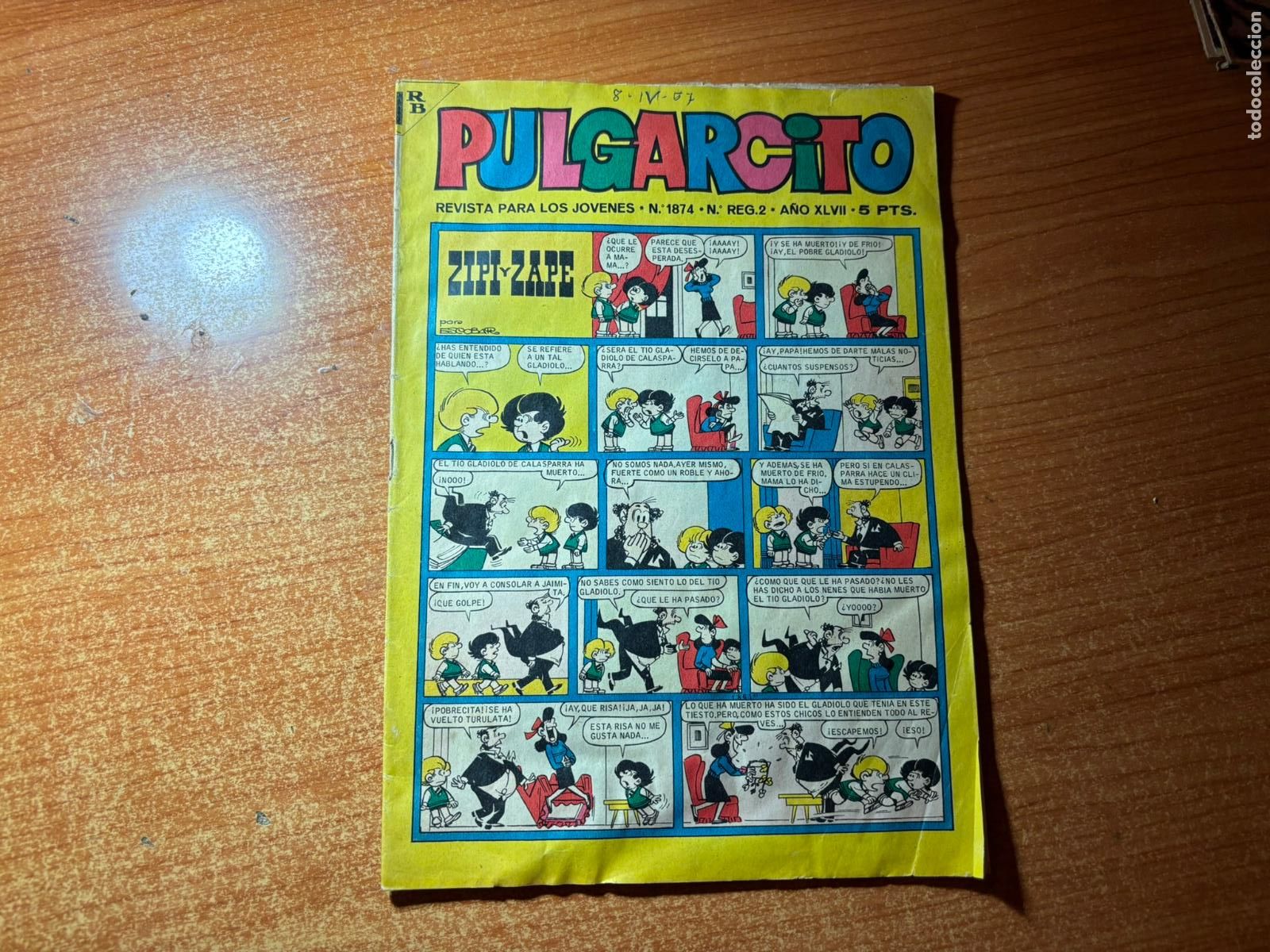 Tebeos: PULGARCITO N&ordm; 1874 CON SHERIFF KING EDITORIAL BRUGUERA