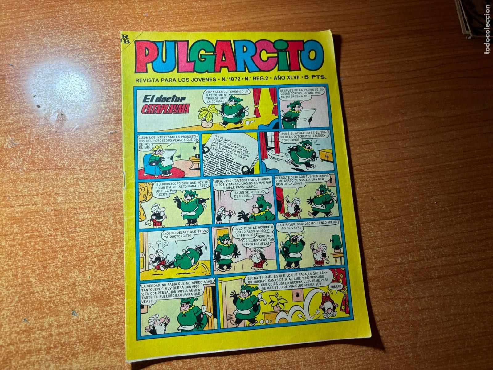 Tebeos: PULGARCITO N&ordm; 1872 CON SHERIFF KING EDITORIAL BRUGUERA