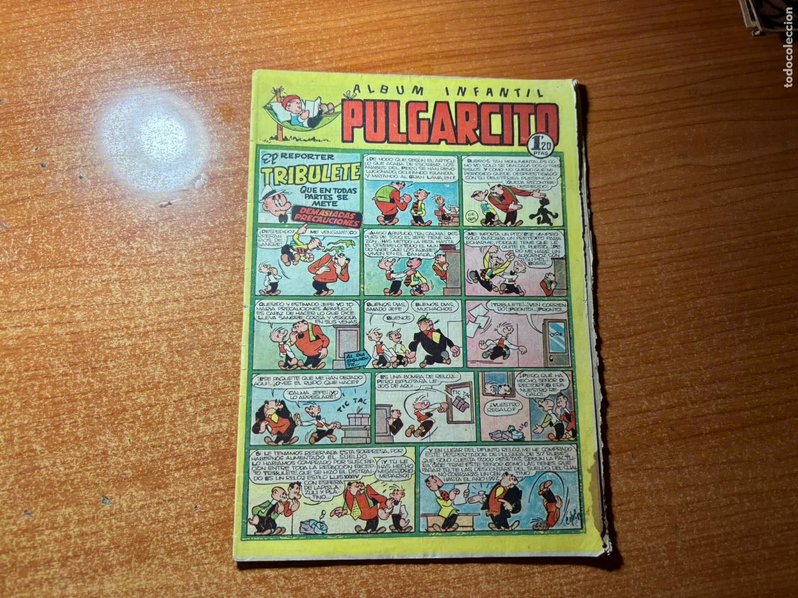 Tebeos: PULGARCITO N&ordm; 119 EDITORIAL BRUGUERA